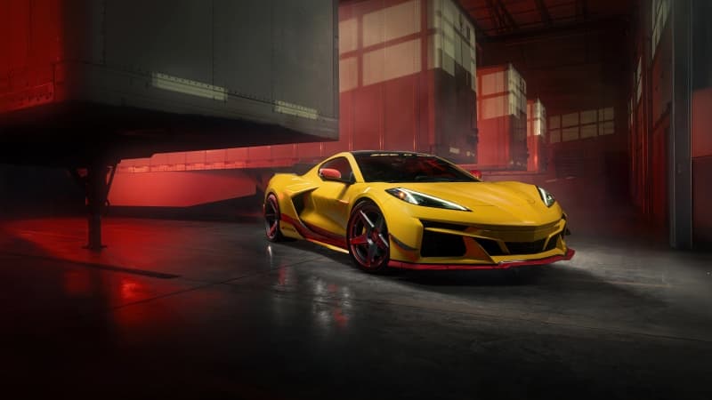 Chevrolet Corvette Z06 Warehouse Wallpaper