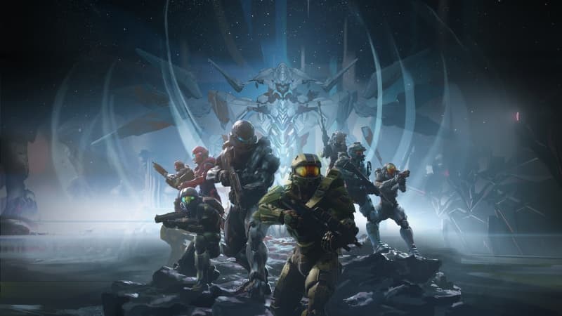 Halo 5: Guardians Cover Art Wallpaper