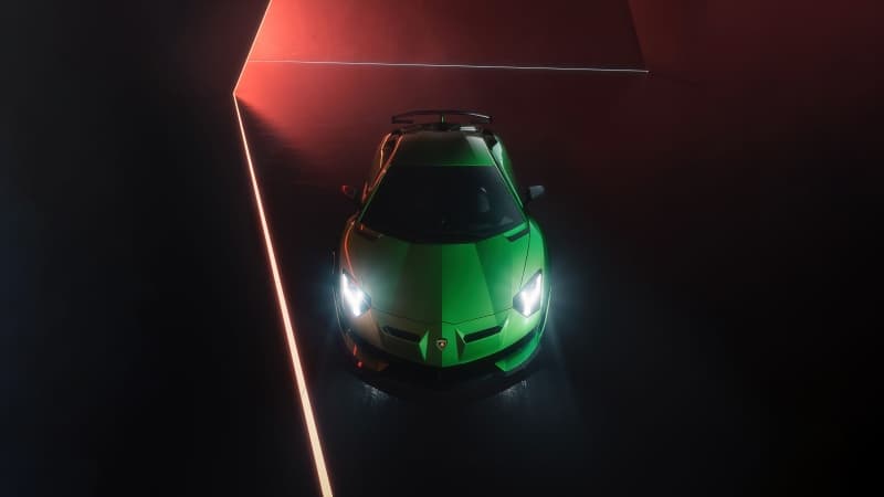 Lamborghini Aventador SVJ CGI Wallpaper