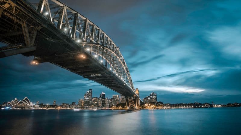 Sydney Harbour Bridge Milsons Point Wallpaper