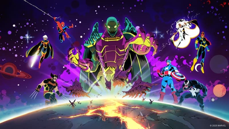 Marvel Cosmic Invasion Key Art Wallpaper