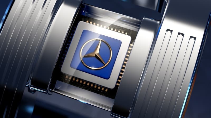 Mercedes-Benz Vision Iconic Logo Wallpaper