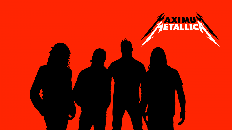 Maximum Metallica Silhouette Wallpaper