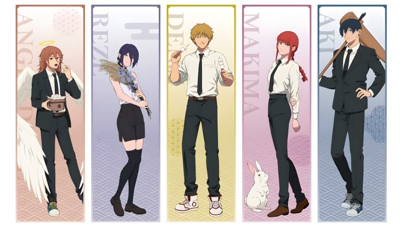 Chainsaw Man Character poster Wallpaper