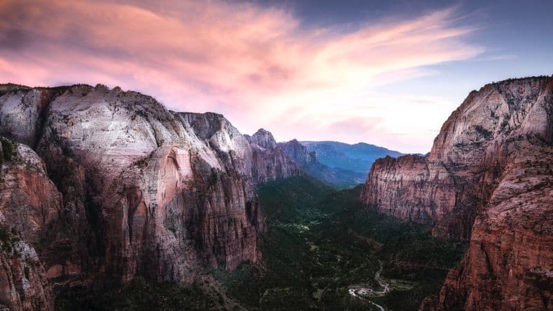 Rock Mountains River Stream Wallpaper