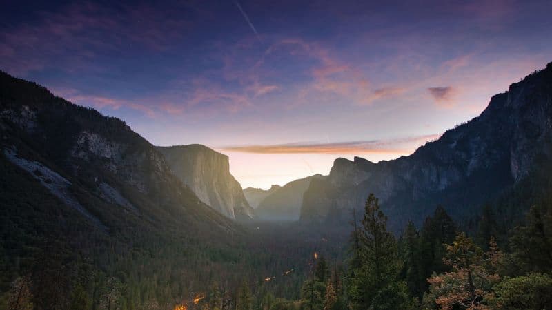 Yosemite Valley Mountain range Wallpaper