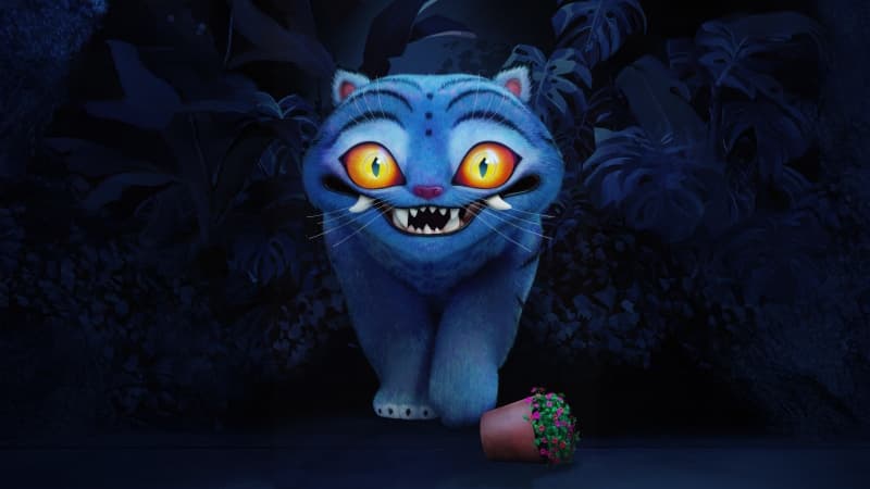 Derpy Tiger KPop Demon Hunters Wallpaper