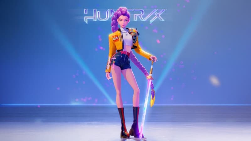 Rumi (Huntrix) KPop Demon Hunters Wallpaper