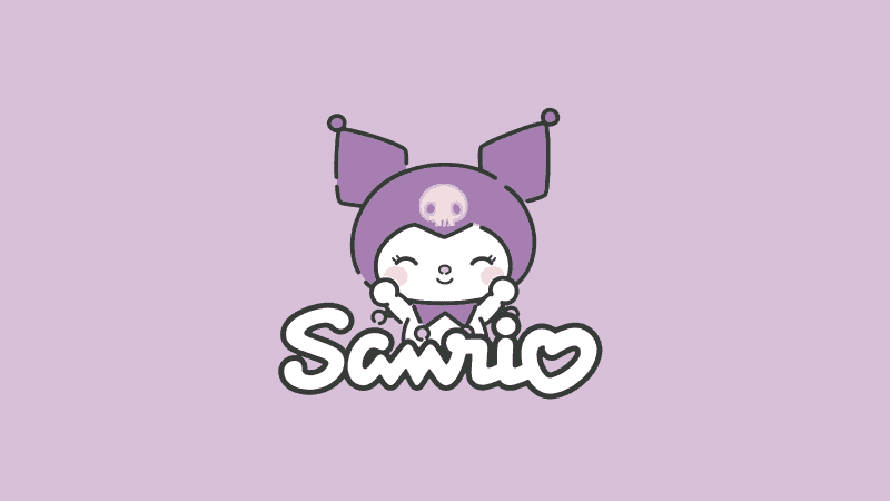 Kuromi Purple aesthetic Wallpaper