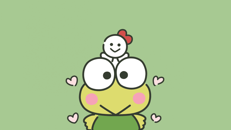 Keroppi Sanrio Wallpaper