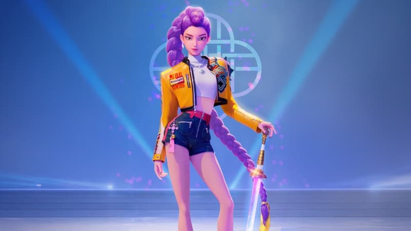 Rumi (Huntrix) 5K Wallpaper