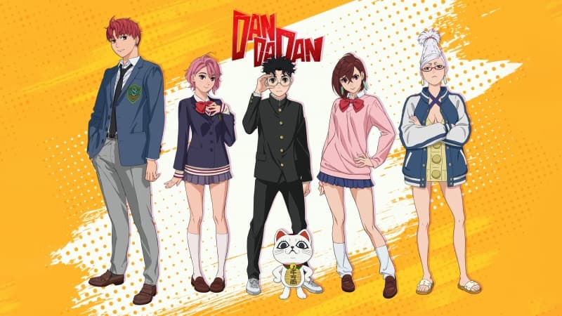 Dandadan Characters Wallpaper