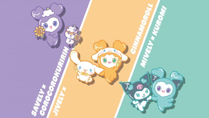 TWICE Lovelys x Sanrio 5K Wallpaper