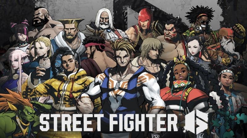 Street Fighter 6 Character poster Wallpaper