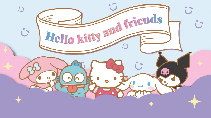 Hello Kitty and Friends Sanrio Wallpaper