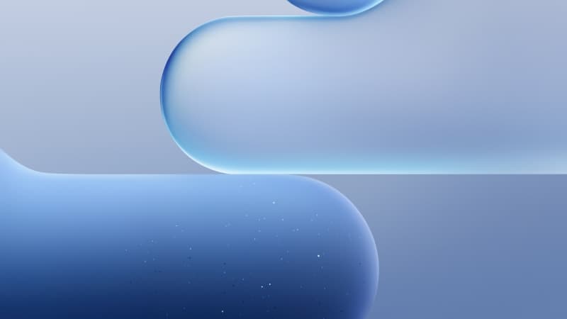 Blue abstract Smooth Wallpaper