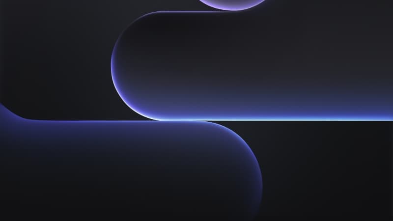 Purple abstract Blue light Wallpaper