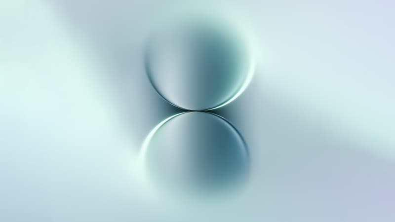 Droplet Shapes Wallpaper