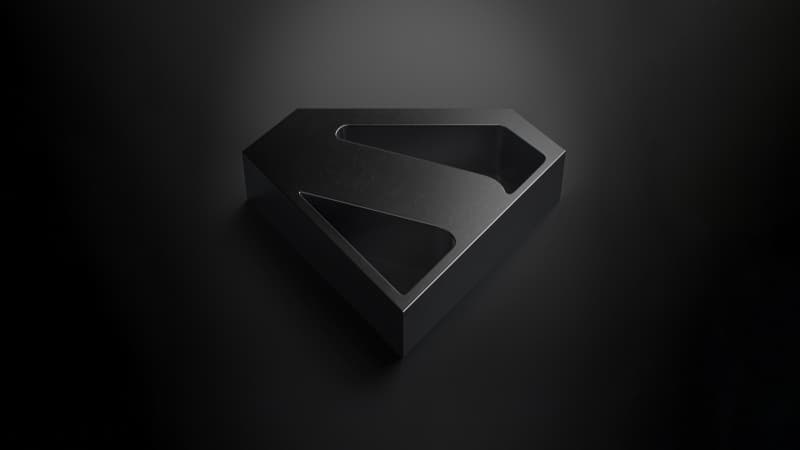Superman Dark aesthetic Wallpaper