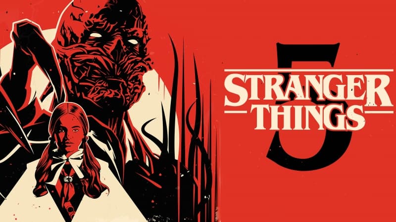 Stranger Things 5 8K Wallpaper