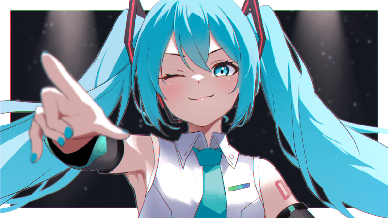 Hatsune Miku Vocaloid Wallpaper