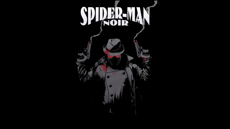 Spider-Man Noir 12K Wallpaper