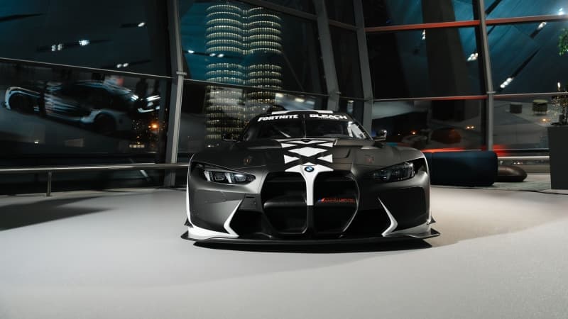 BMW M4 GT3 EVO Fortnite Wallpaper