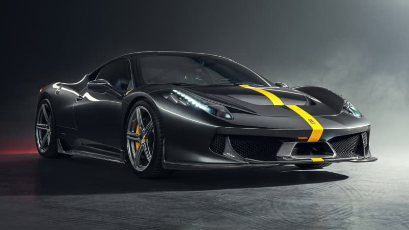 Ferrari 458 Carbon Fiber Wallpaper