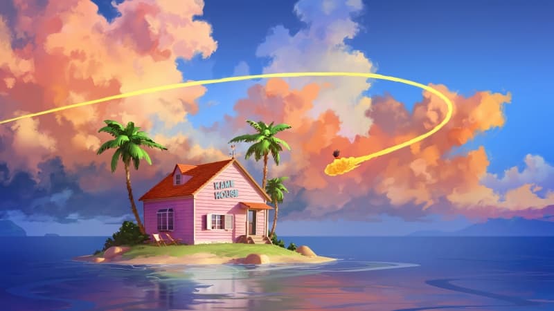 Kame House Dragon Ball Z Wallpaper