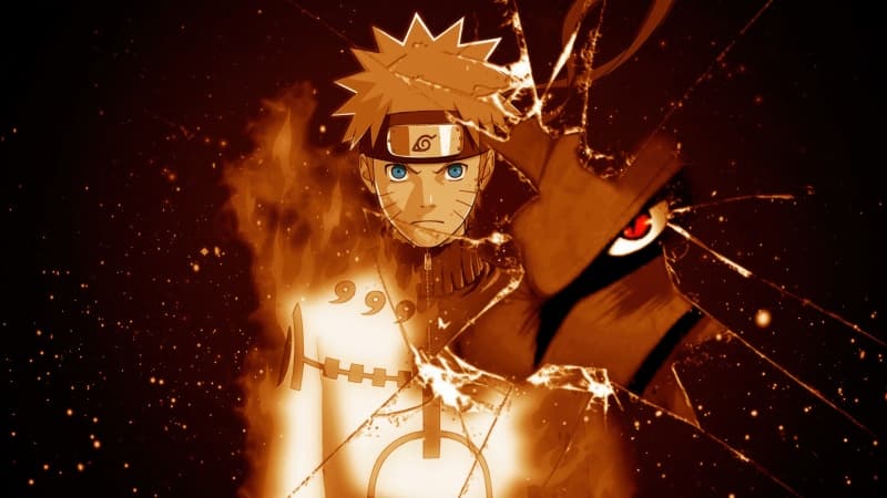 Naruto Uzumaki Nine tailed fox Wallpaper
