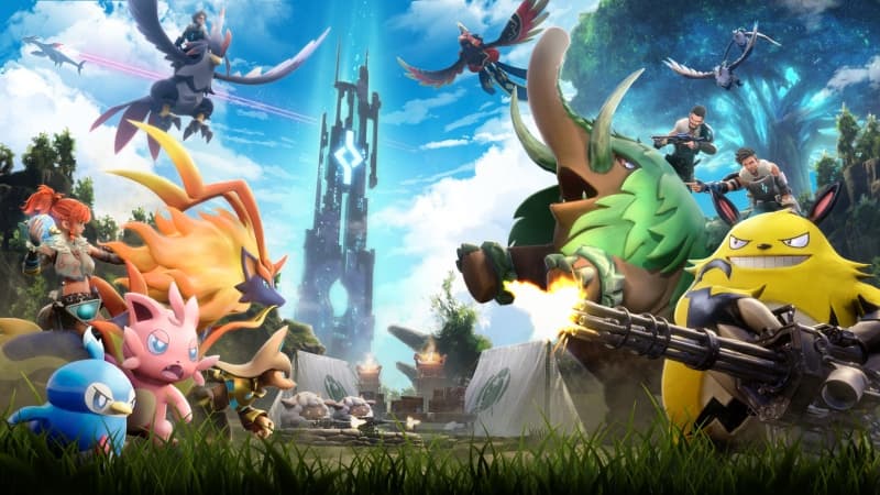 Palworld Game poster Wallpaper