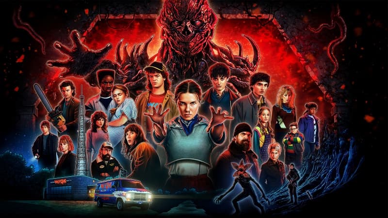 Stranger Things Season 5 Poster Wallpaper