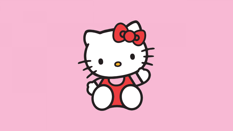 Hello Kitty Kitty White Wallpaper