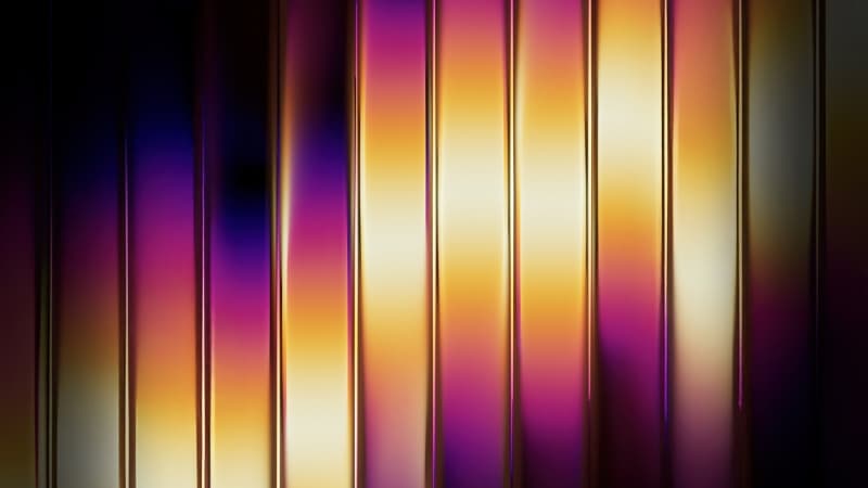 Golden Gradient stripes Wallpaper