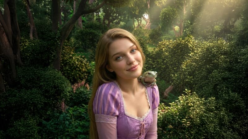 Teagan Croft Rapunzel Wallpaper