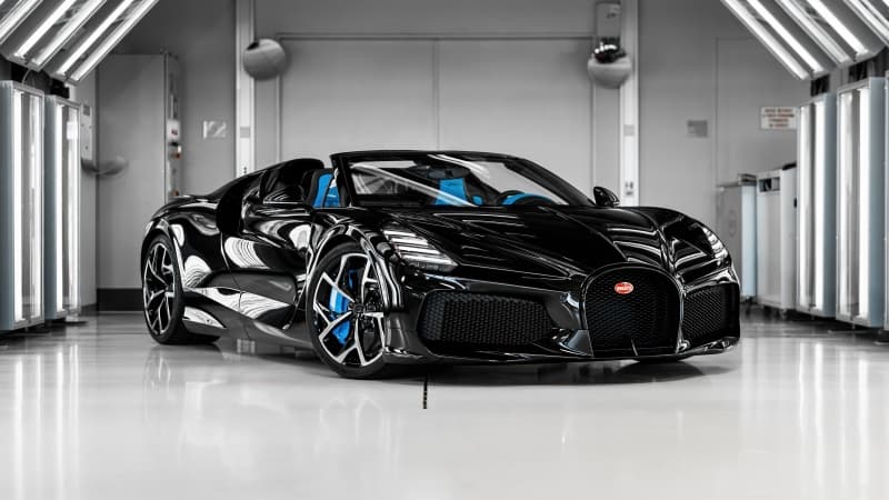 Bugatti W16 Mistral Hypercar Wallpaper