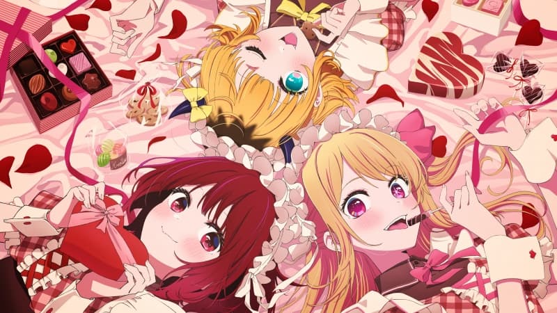 Oshi no Ko B-Komachi Wallpaper