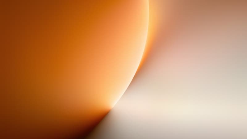 Orange abstract Gradient background Wallpaper