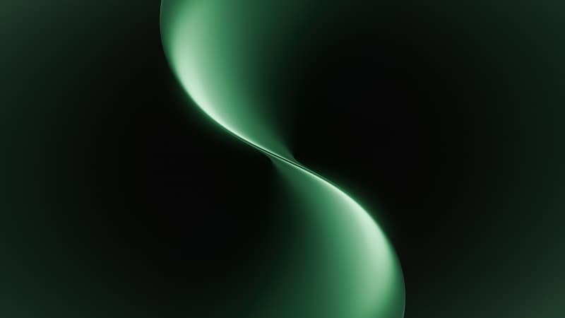 Dark green Gradient background Wallpaper