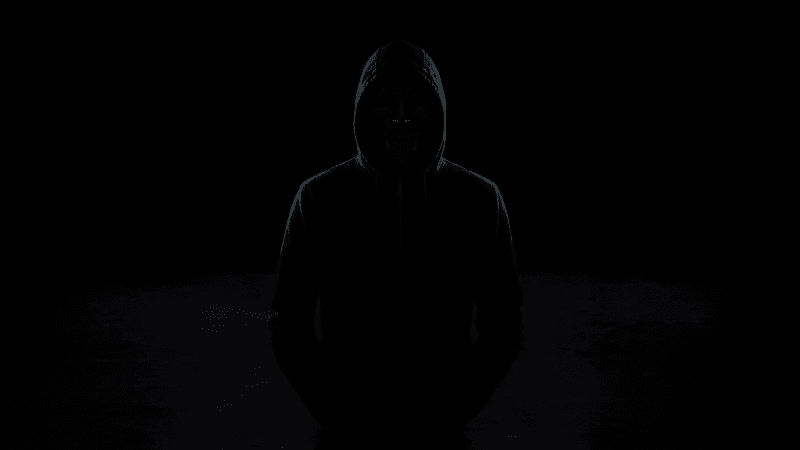 Hooded Man Shadow Wallpaper