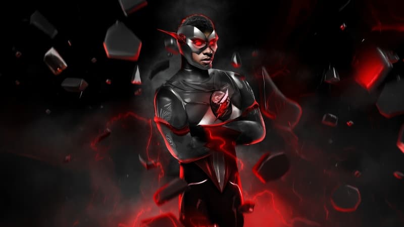 Black Flash DC Comics Wallpaper