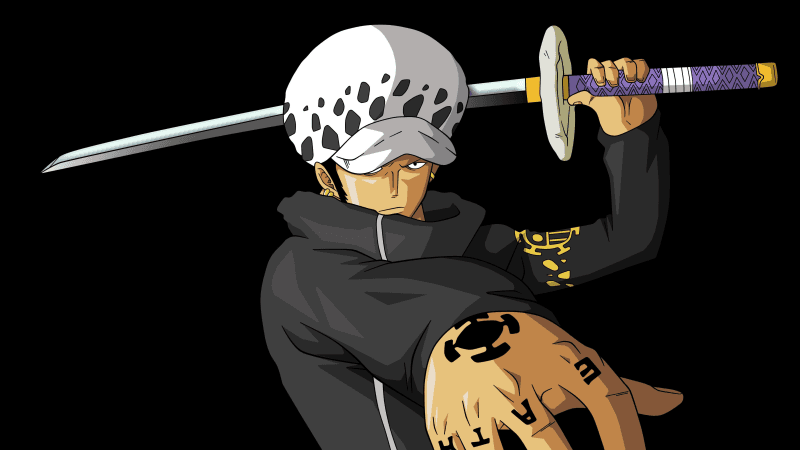 Trafalgar Law Kikoku Katana Wallpaper