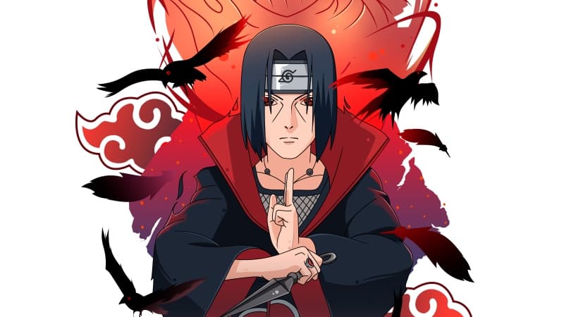 Itachi Uchiha 8K Wallpaper