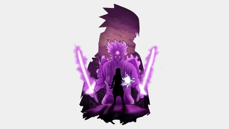 Sasuke Uchiha 12K Wallpaper