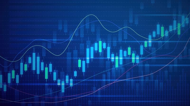 Stock Market Candlestick pattern Wallpaper