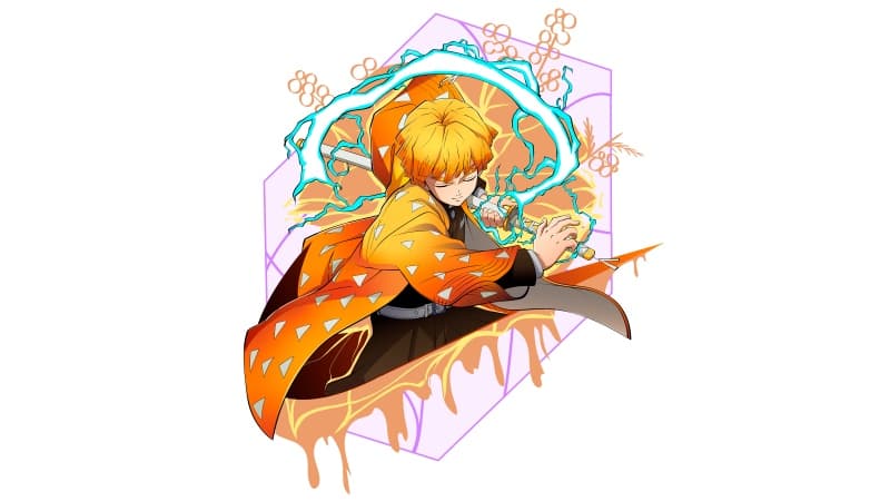 Zenitsu Agatsuma 12K Wallpaper