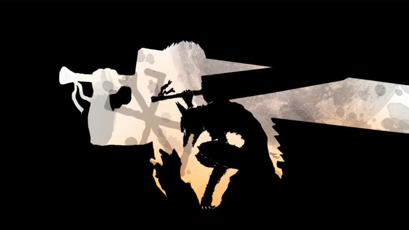 Guts Silhouette Wallpaper