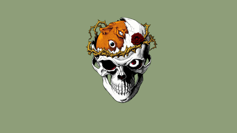 Berserk Skull Wallpaper