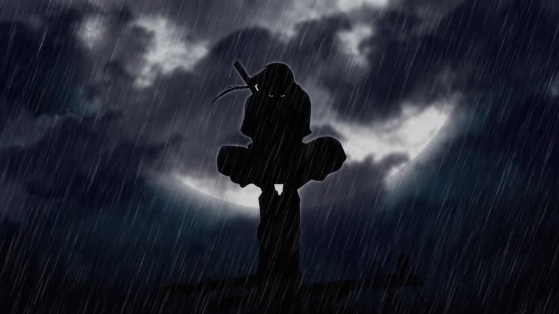 Itachi Uchiha Stormy Wallpaper