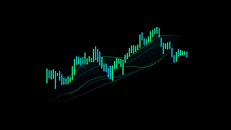 Trading Candlestick pattern Wallpaper